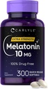 Carlyle Melatonin 10mg.300 Softgels.