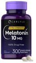 Carlyle Melatonin 10mg.300 Softgels.