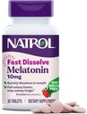 Natrol rapide Dissolve Mélatonine 10 mg, Soutien du sommeil pour les adultes