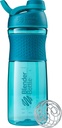 MélangeurBouteille SportMixer Shaker Bouteille parfaite pour les shakes protéiques et préentraînement, 28-Ounce, Teal