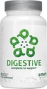 Soutien GI complet digestif du système gastro-intestinal supérieur, moyen et inférieur, 60 capsules