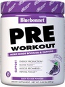 BlueBonnet Nutrition Extreme Edge Préentraînement, augmente les niveaux d'oxyde nitrique (NO)- 30 portions, arômes de raisin, 10.56 Oz