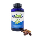 MyVitalC Pure ESS60 Extra Virgin Olive Oil Softgel Capsules - High Strength Antioxidant Supplement with Pure Olive Oil - Oral Supplement - Supplements for Men & Women - 180 Softgels