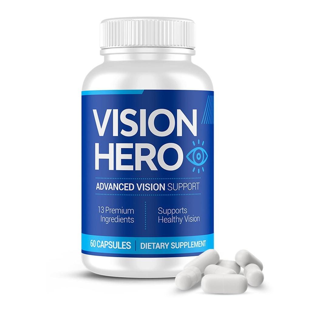 Support de la vision avancé, suppléments pour les yeux - 60 capsules Suppléments pour la santé des yeux pour adultes (paquet de 1)