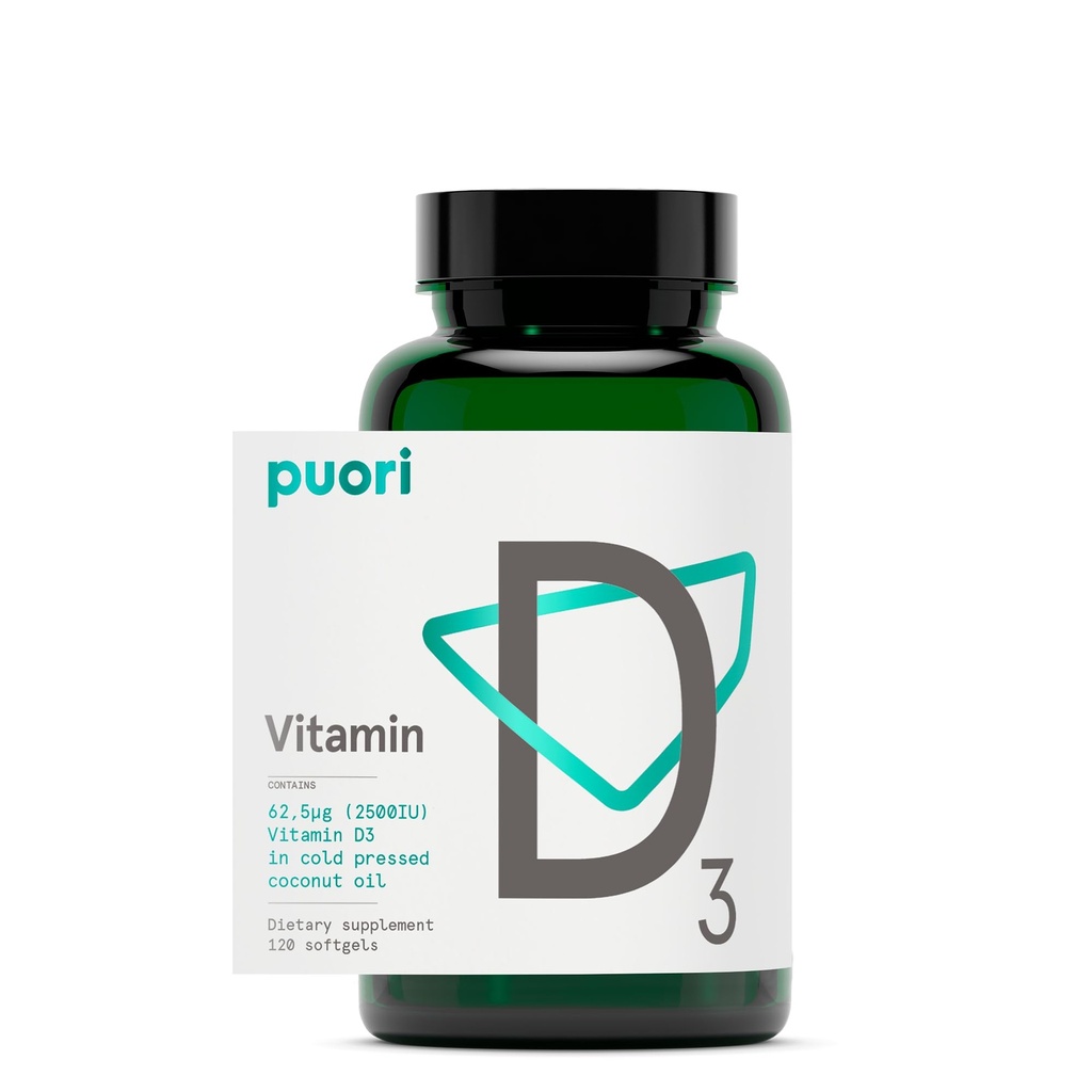 Supplément de vitamine D3 à l'huile de noix de coco biologique pour l'absorption optimale