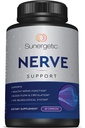 Supplément de soutien Nerve Premium – avec acide alpha lipoïque (ALA) 600 mg, acétyl-L-Carnitine (ALC) et Benfotiamine - Formule de soutien Nerve pour une circulation saine, pieds, mains et orteils - 60 capsules