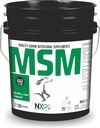 MSM (méthylsulfonylméthane) - Supplément santé, confort, mobilité et soutien pour chevaux - 25 lb (1136 portions)