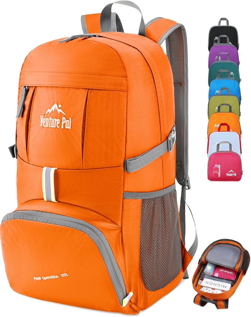Venture Pal 35L Ultra léger Packable pliable Voyage Camping Randonnée Sports de plein air Sac à dos