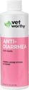 Vet Worthy Anti-Diarrhée pour chiens - Supplément chien pour aider à soulager la diarrhée, l'oscillation et le malaise - 8oz