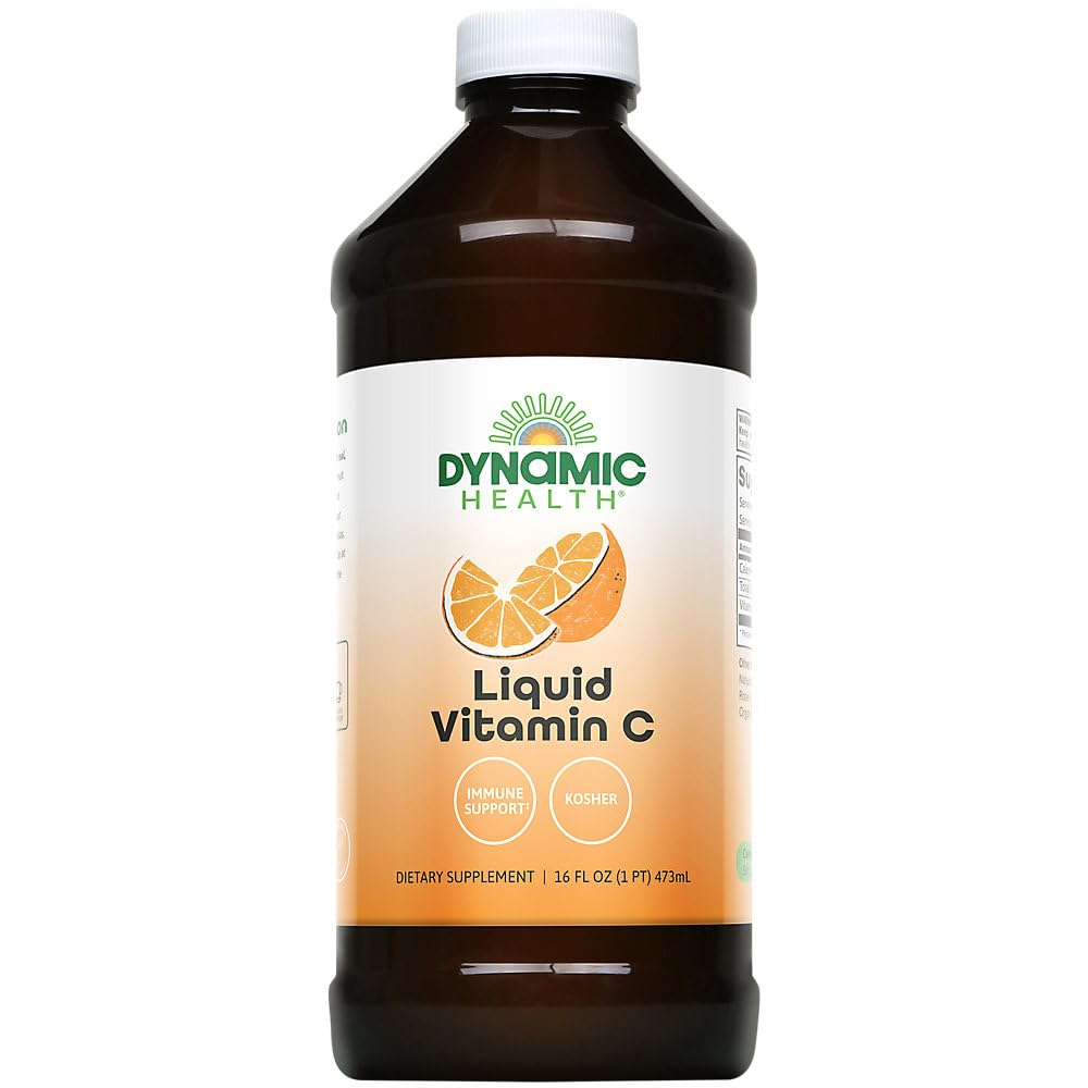 Dynamique Santé Vitamine liquide C - Bot réduit : 10039: Liq, Citrus (Btl-Plastic) 1000mg 16oz