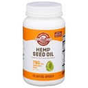 Manitoba Récolte Huile de chanvre Softgels, 780 Mg d'Omégas à base de plantes 3 et 6 par portion, 120 Ct