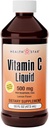Gericare Vitamin C Liquid 500 mg - Immune Support & Overall Health - Orange Flavor - 16 Fl Oz (Pack of 1)