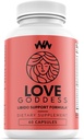 Womens Supplement That Boosts Libido | Enhance Intimacy, Passion and Desire | Miura Puama for Female Specific Arousal | Love Goddess | Vitamin | Warped Wellness