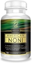 Actif Organic Noni Maximum Strength - 100% Natural Hawaiian Noni, Non-GMO, Made in USA, 100 Count