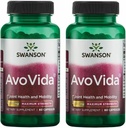 Swanson AvoVida - Supplément naturel favorisant la santé et la mobilité conjointes - Avocat et soya Non-sponifiables pour soutenir le cartilage et la santé des tissus - (60 capsules, 300 mg chacune) 2 Pack