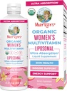 MaryRuth Organics USDA Multivitamine biologique pour les femmes, sans sucre femmes Multivitamine, Vitamines liquides pour les femmes, Supplément de soutien immunitaire, Ashwagandha, Méthylfolate, Vegan, Non-OGM, 15.22 Fl Oz