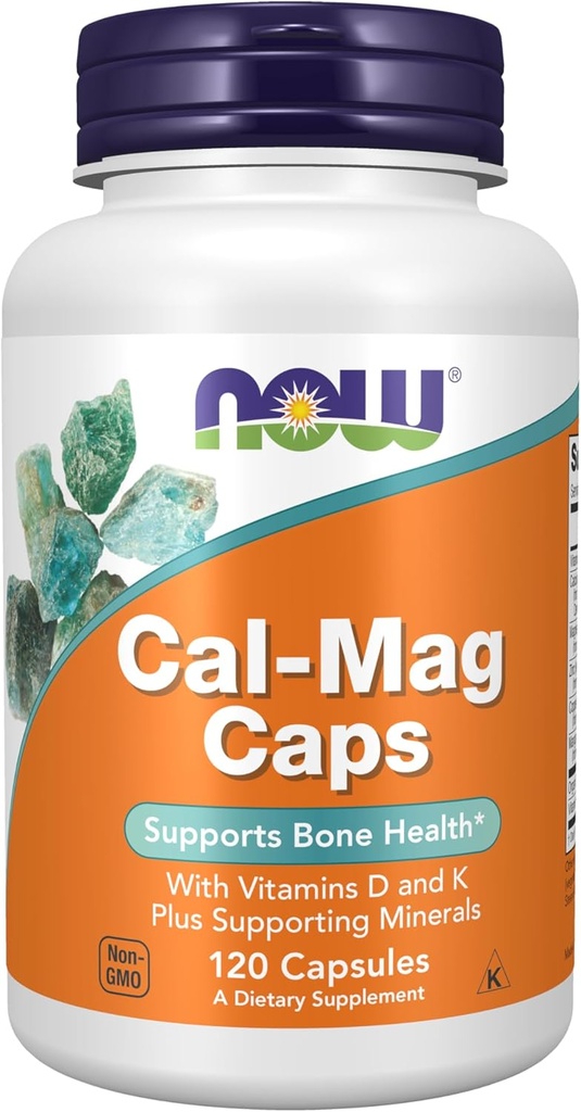 Suppléments, Cal-Mag avec Zinc, Cuivre, Manganèse et Vitamine D, 120 Capsules