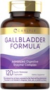 Carlyle Gallbladder Supplément de 120 capsules à libération rapide Complexe enzymatique digestif complet