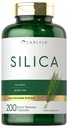 Carlyle Silica Supplement Capsules de 200 Count de l'extrait de queue de cheval