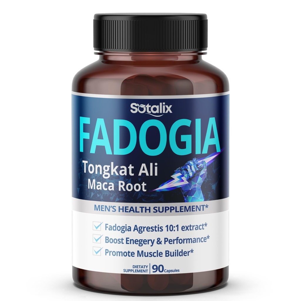 Capsules Fadogia Agresti à haute résistance - Formule concentrée avec racine de maca - Immune de soutien, énergie (150 Compte (paquet de 1))