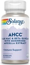 SOLARAY AHCC + NAC & Beta Glucan, Veg Cap (Btl-Plastic) | 30ct