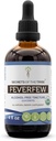 Secrets of the Tribe Feverfew USDA Organic..Extrait sans alcool, gouttes à base de plantes à haute puissance. Fabriqué à partir de feverfew biologique 100% certifié (Tanacetum parthenium) Herbe séchée (4 oz)