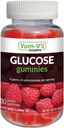 Gummes de glucose YUM-V – Gummes à croquer Glucose à action rapide – Grande dégustation – sans gluten, végétalien, non OGM – Arôme naturel des baies – 60 Gummes à croquer pour adultes et enfants