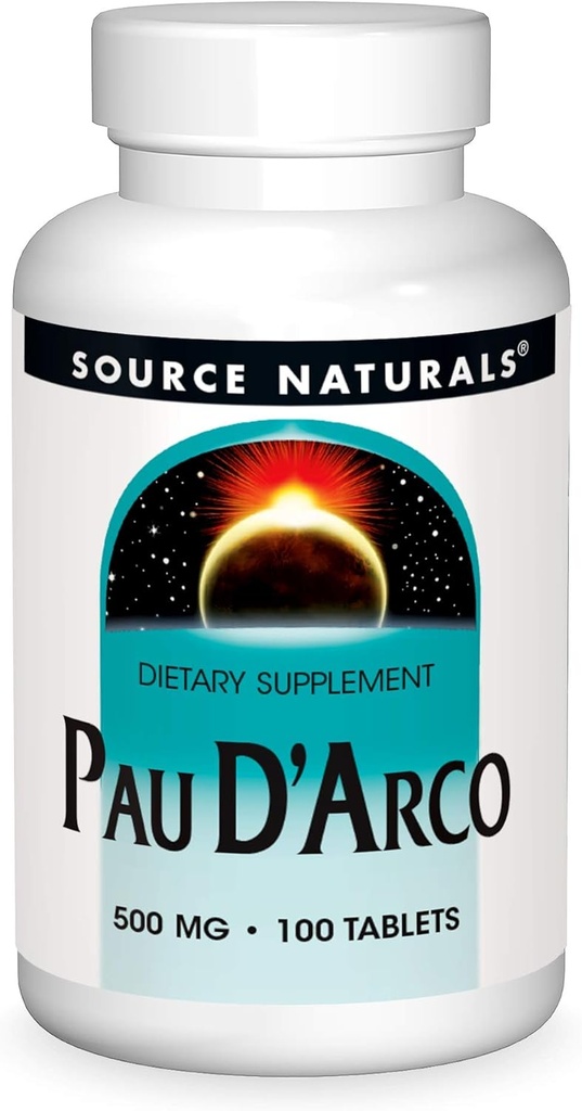 Source Naturelle PAU D'Arco Complément alimentaire - 100 comprimés