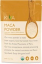 Poudre de maca biologique de Kiva, poudre de racine de maca péruvienne pure authentique pour suralimenter votre santé, soutien pour l'énergie, Superfood, 16 oz