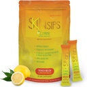 Skin Health & Energy Boost Drink Mix- Sans sucre, SOD B (TM), Antioxydants du concentré Melon français, sur les paquets de bâton de go, citron, 10 Pack