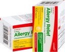 Leader 4 heures de soulagement de l'allergie, comprimés de maléate de chlorphéniramine, antihistaminique, 4 mg, 100 Compte, boîte de 2