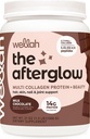 Wellah The Afterglow Multi Collagen Protein + Beauty (30 portions, chocolat) - Cheveux, peau, ongles et soutien articulaire - Sans OGM et sans gluten