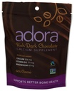 Disque supplémentaire de calcium Adora, chocolat noir, 30 Compte - 500 mg