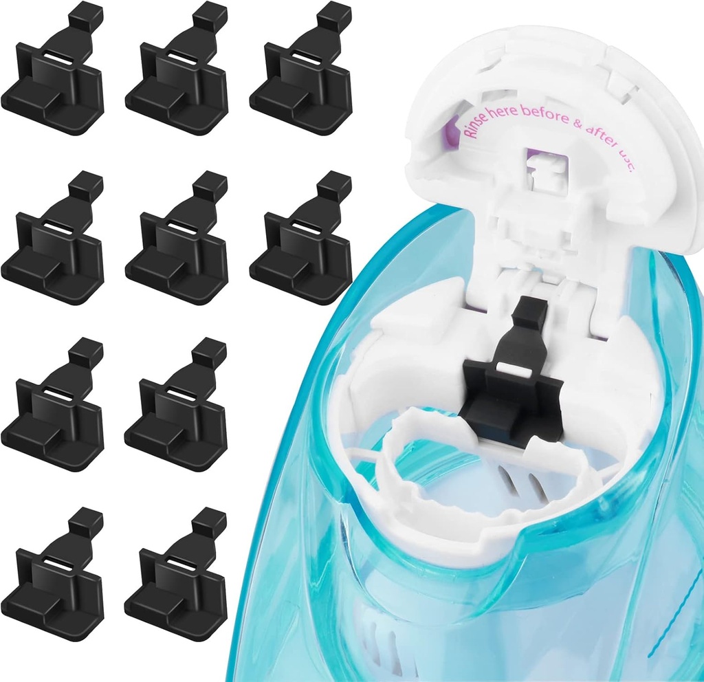 Silicone Sel Pods Recharges Accessoires Compatible avec Navage Nasal Care - Sauvegardez les salines pour une utilisation facile 1 10.0 Compte