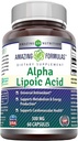 Formulations étonnantes Alpha Lipoic Acid 300 mg Capsules Supplément (en anglais seulement)