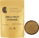 ORGANISMES DE CARMEL Amla/Amlaki (Emplica officinalis) Poudre de fruits (8 onces) pour soins capillaires, peau et bien-être