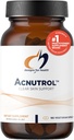 Designs for Health Acnutrol Pilules de soutien de la peau claires - Acide pantothénique + 50000 UI Vitamine A, Vitamines D + E, Carnitine + Minéraux - Supplément oral sans OGM + Soy (180 capsules)