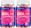 Gommies pour les femmes - Gommies BBL avec multivitamines et extraits de plantes - Peach Flavor - 120 Comte