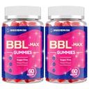 Gommies pour les femmes - Gommies BBL avec multivitamines et extraits de plantes - Peach Flavor - 120 Comte