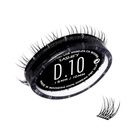 Lashify Drama 10mm Gossamer Extensions de cils Recharge, noir, facile bricolage faux cils pour un look naturel