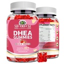 DHEA Gummies, Suppléments DHEA pour femmes, DHEA 100mg Chewable avec Boron, Inositol et Magnésium, Pro-Aging, Soutien Ovarien, Soutien au sommeil, Vegan, 60 comtes