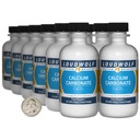 Calcium Carbonate / 3 Pounds / 12 Bottles / 97.55% Pure Food Grade/Fine Powder