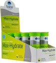 Trace Minerals Max-Hydrate Immunity - Supplément de boisson d'électrolyte pour la santé immunitaire et le soutien à l'hydratation - Supplément de vitalité pour aider le soulagement des crampes musculaires - Citron Lime, 8 contenants (80 portions)