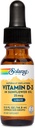 SOLARAY Vitamine D3 gouttes liquides 25 mcg (1000 UI) - Absorption améliorée Vitamine D gouttes dans l'huile de tournesol pour support VIT D3 - Naturellement non aromatisé, goutteau inclus - Env. 500 portions, 0,5oz
