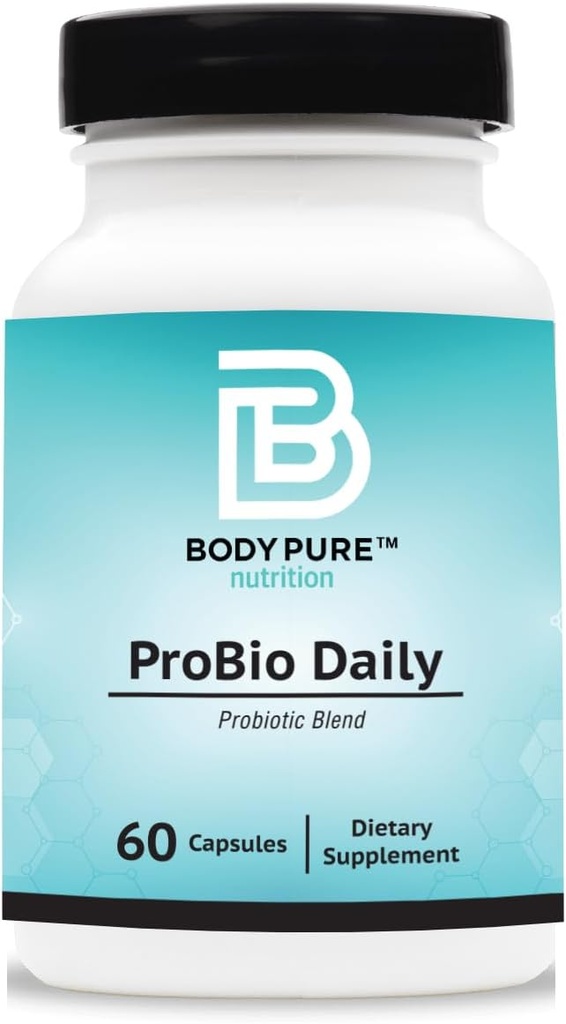 Le ProBio Daily est un mélange probiotique puissant, maintient l'équilibre gastro-intestinal, soutient la santé digestive, la régularité de l'intestin et le poids, diminue la bloat. Sans gluten et sans lait, approvisionnement de 60 jours