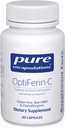 Pure Encapsulations OptiFerin-C - for Red Blood Cells & Energy - Iron Absorption Support - Energy Supplement* - Vitamin C Enriched - Gluten Free & Non-GMO - 60 Capsules