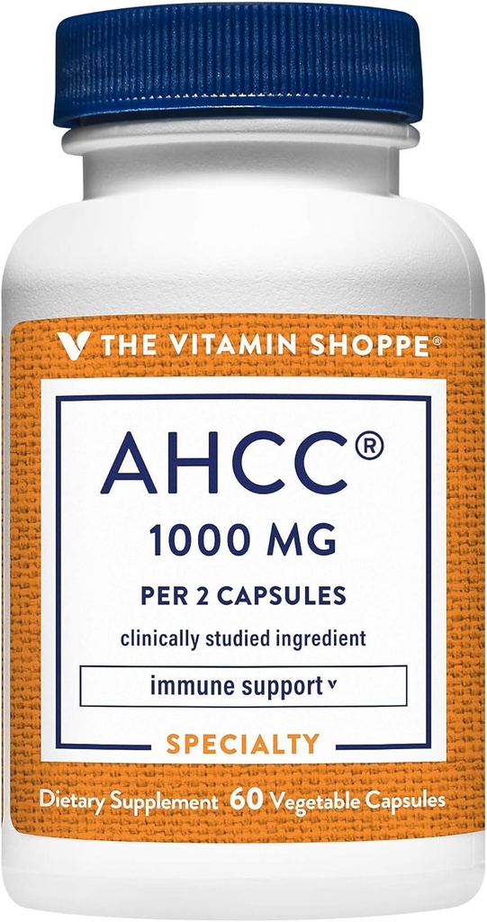 Le magasin de vitamines AHCC - 500 MG - pour le support immunitaire (60 capsules de Veggie)