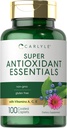 Carlyle Antioxidants Supplement | 100 Caplets | Nutritional Complex | Vitamin A, C, E | Non-GMO, Gluten Free Formula