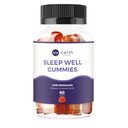 Calme par bien-être bien dormir Gummies, Gummy extra-fort avec Melatonin, supplément de soutien de sommeil naturel, 30 comtes