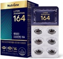 Nutrione Lutein Zeaxanthin 164 - Soin des yeux, Capsules, Extrait de Billberry, souche oculaire, Yeux secs, Soin de la vue - 16:4 Mélange de rapport d'or de Lutein & Zeaxanthin, Vitamines, Sélénium, Zinc - 30Ct